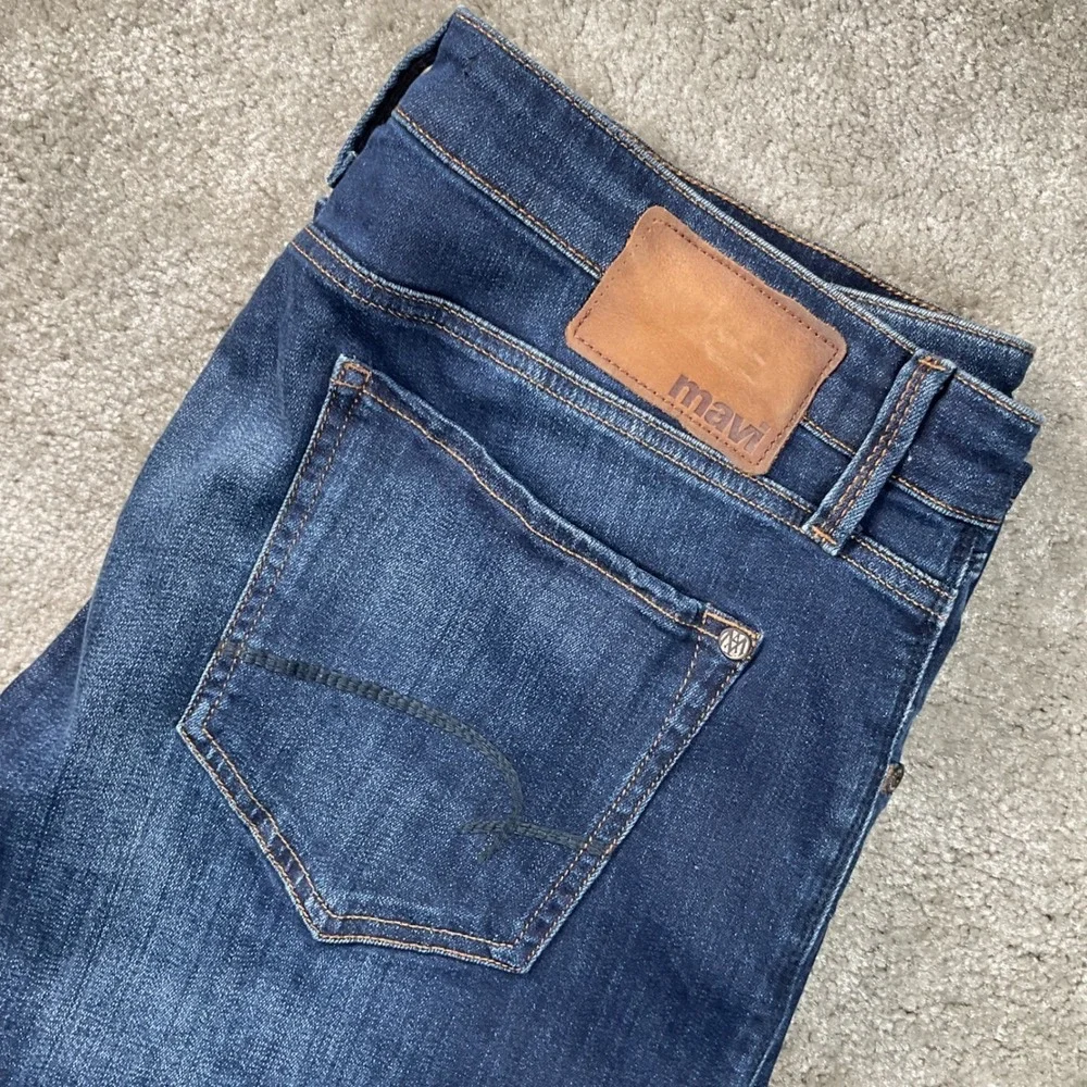 Mavi Jeans Straight Leg Mens 38x30 Dark Wash Excellent Denim‎ jeans Zach
